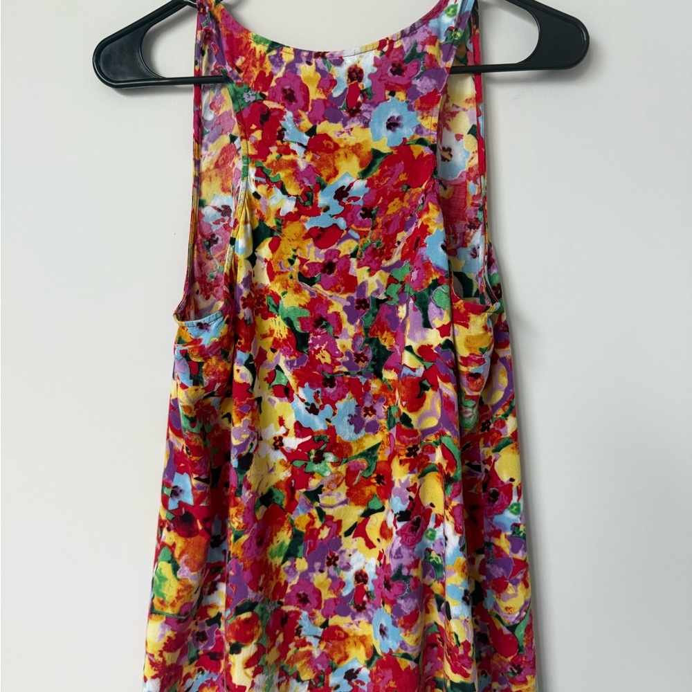 CAbi Luisa Multicolor Floral Tank Top - Picture 2 of 3